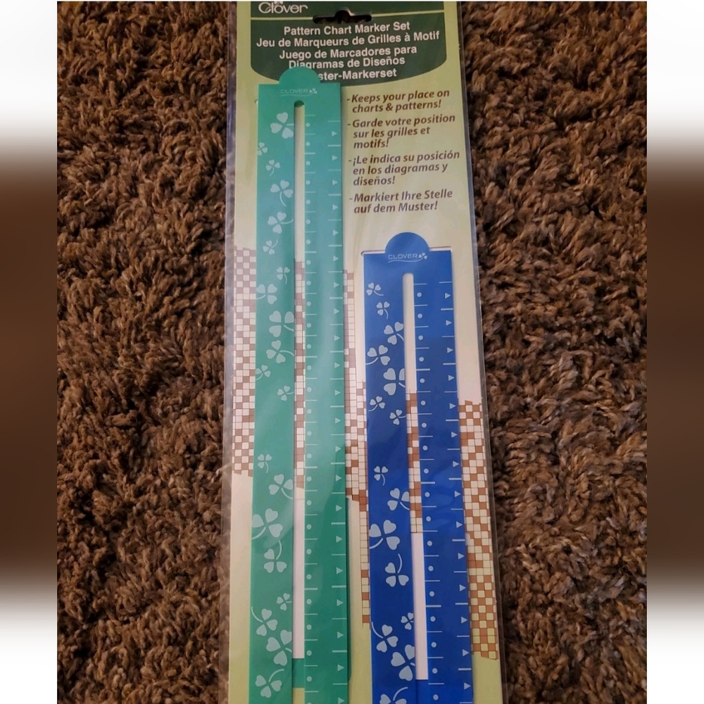 Clover Pattern Chart Marker Set